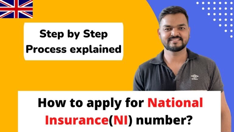 How to Apply for a National Insurance Number